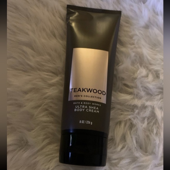 Men’s Bath & Body Works Teakwood Ultra Shea Body Cream - Picture 1 of 4